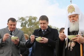 Participants of the celebration