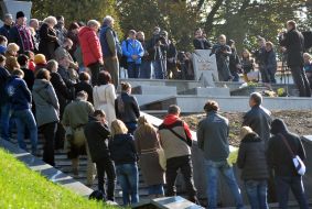 Відкриття пам’ятника на могилі Віктора Гурняка