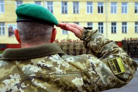 Soldiers Chop border detachment