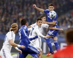 Soccer. UEFA Champions League, FC "Dynamo" (Kiev) - FC "Chelsea" (London)