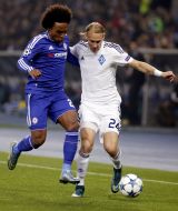 Soccer. UEFA Champions League, FC "Dynamo" (Kiev) - FC "Chelsea" (London)