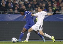 Soccer. UEFA Champions League, FC "Dynamo" (Kiev) - FC "Chelsea" (London)