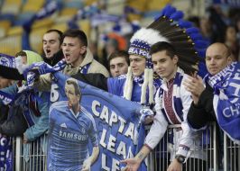 Soccer. UEFA Champions League, FC "Dynamo" (Kiev) - FC "Chelsea" (London)