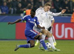 Soccer. UEFA Champions League, FC "Dynamo" (Kiev) - FC "Chelsea" (London)