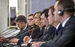 Встреча президента с международными наблюдателями