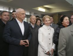 Yulia Tymoshenko and Oleksandr Tymoshenko