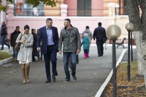 Natalia, Vitali and Wladimir Klitschko