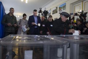 Natalia, Vitali and Wladimir Klitschko