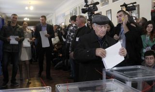 Natalia, Vitali and Wladimir Klitschko