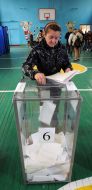 Voting in elections in Kharkov