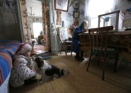 Voting in local elections in 2015 in Kiev