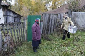 Voting in local elections in 2015 in Kiev