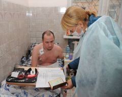 Voting in local elections in 2015 in Kiev