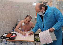 Voting in local elections in 2015 in Kiev