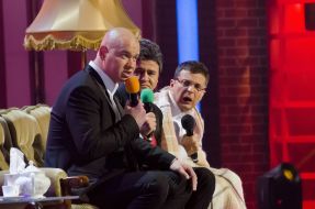 Yevgeny Koshevoi, Yuri Krapov and Vladimir Zelenskiy