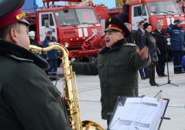 The Fire and Rescue station official opening