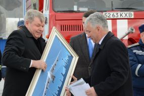 The Fire and Rescue station official opening