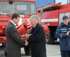The Fire and Rescue station official opening