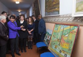 Пенні Прітцкер і Марина Порошенко