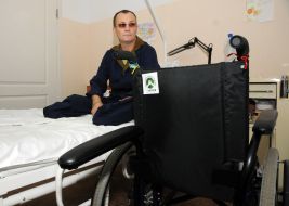 Боец, раненный в зоне проведения АТО