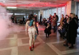 The show of Lugansk theater of erotic fashion "Orchid"