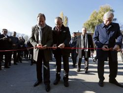 Ian Tombinsky, Sergey Kurykin and Nikolay Tomenko 