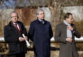 Ian Tombinsky, Sergey Kurykin and Nikolay Tomenko 