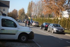 Participants of the motor rally