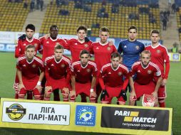 Players of FC "Metallurg"