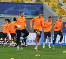 Players of FC "Shakhter"