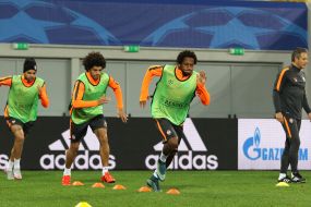 Players of FC "Shakhter"