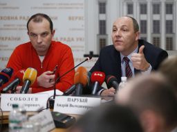 Yegor Sobolev and Andrei Paruby