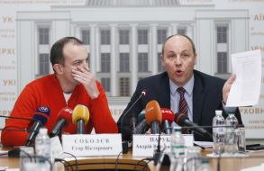 Yegor Sobolev and Andrei Paruby