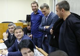 The defense by Gennady Korban