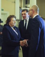 Algirdas Butkevicius, Arseniy Yatsenyuk, Laimdota Straujuma
