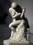 Sculpture by Auguste Rodin "Girl"