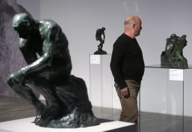 Sculpture by Auguste Rodin "Thinker"