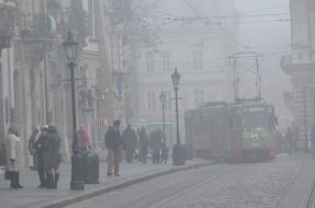Fog in Lviv