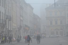 Fog in Lviv