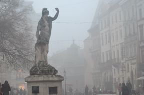 Fog in Lviv