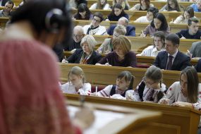 Irina Gerashchenko, Anna Starostenko and Vyacheslav Kyrylenko