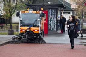 Прибирання вулиць у Києві