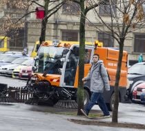 Прибирання вулиць у Києві