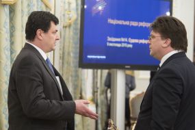 Alexander Kvitashvili and Igor Zhdanov