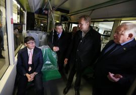 Presentation the electric bus