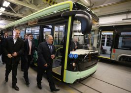 Presentation the electric bus