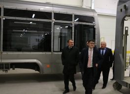 Presentation the electric bus