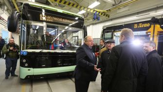 Presentation the electric bus