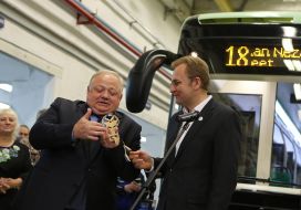 Presentation the electric bus