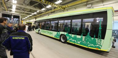 Presentation the electric bus